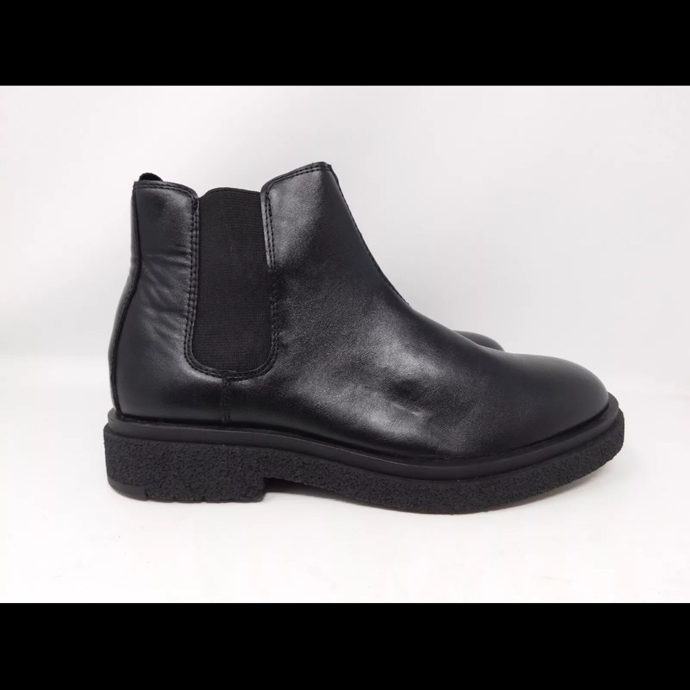 Abound Men's Boots Otto Lug Chelsea Lug Sole Black RN58665 CA57963 Size 7.5 M